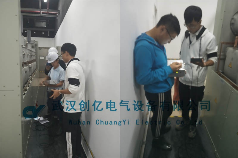 創(chuàng)億電氣為青島特銳德調(diào)試局放測試儀等設備